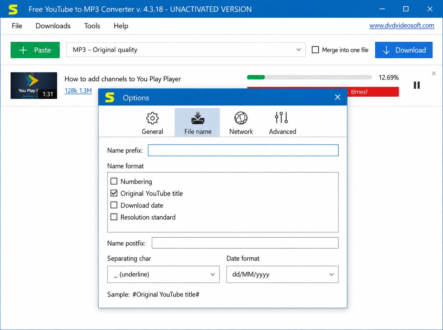 Free YouTube to MP3 converter download for Windows PC