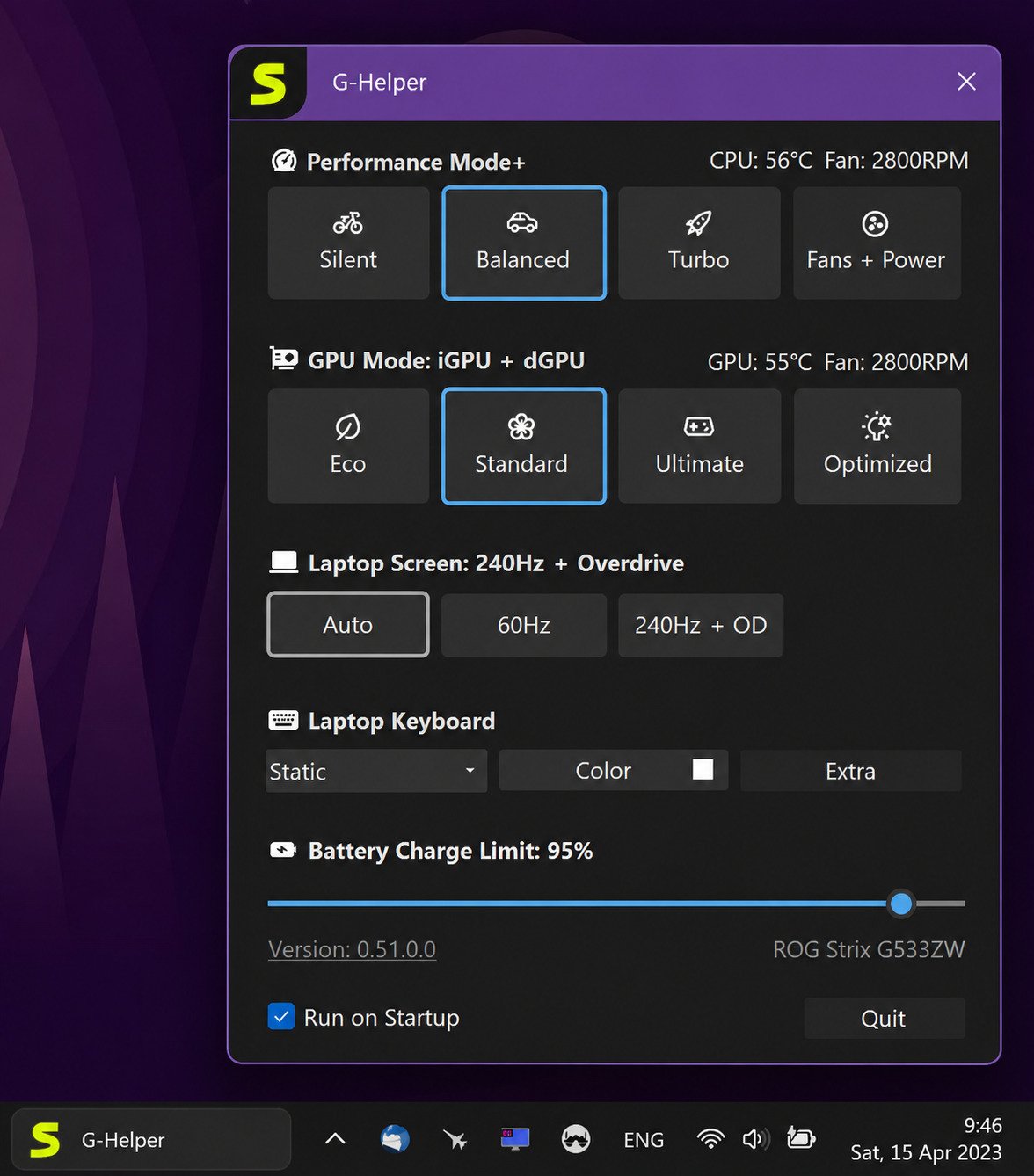 G-Helper free download for Windows