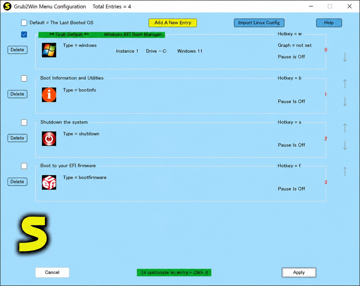 Grub2Win download page screenshot