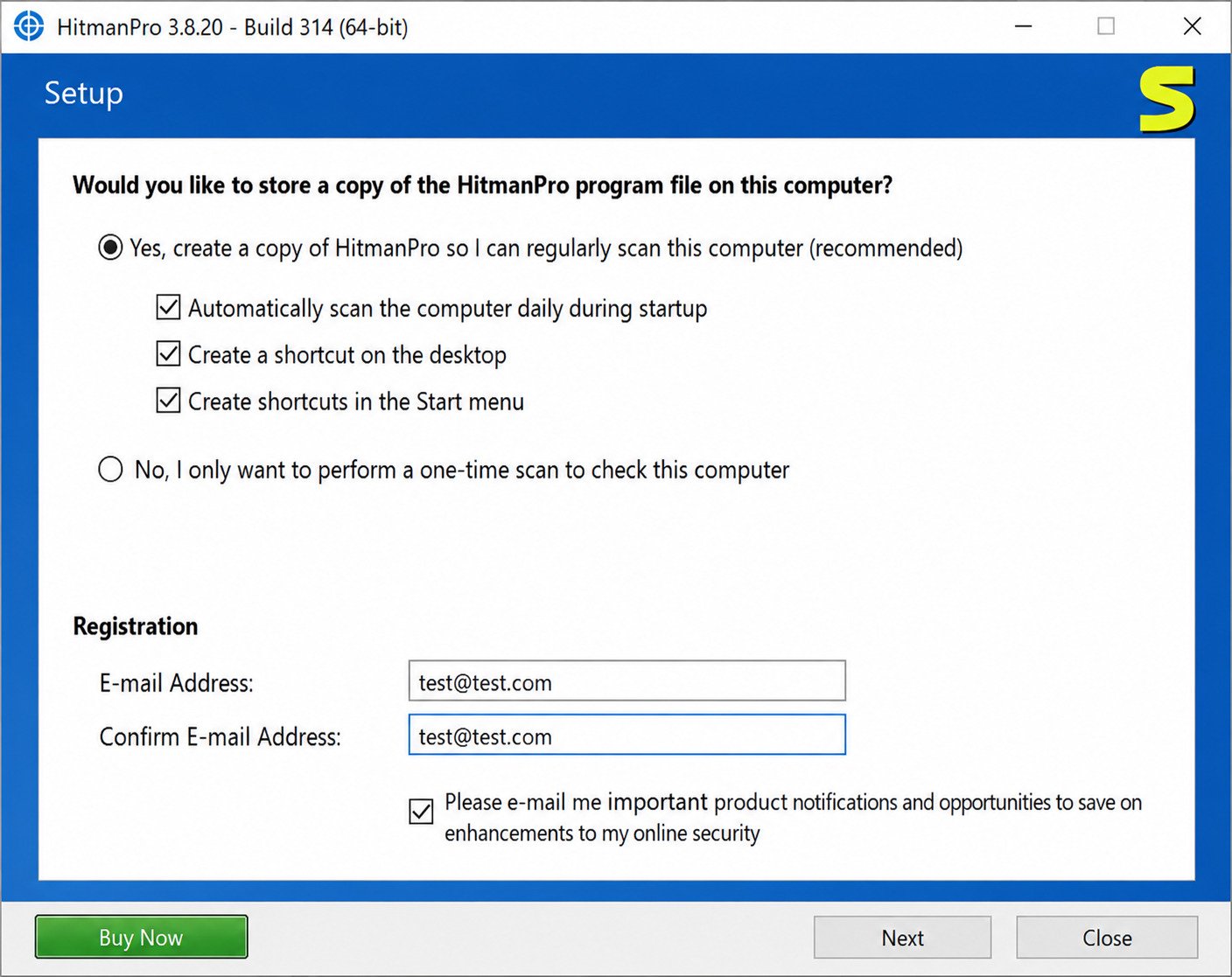 HitmanPro download page overview
