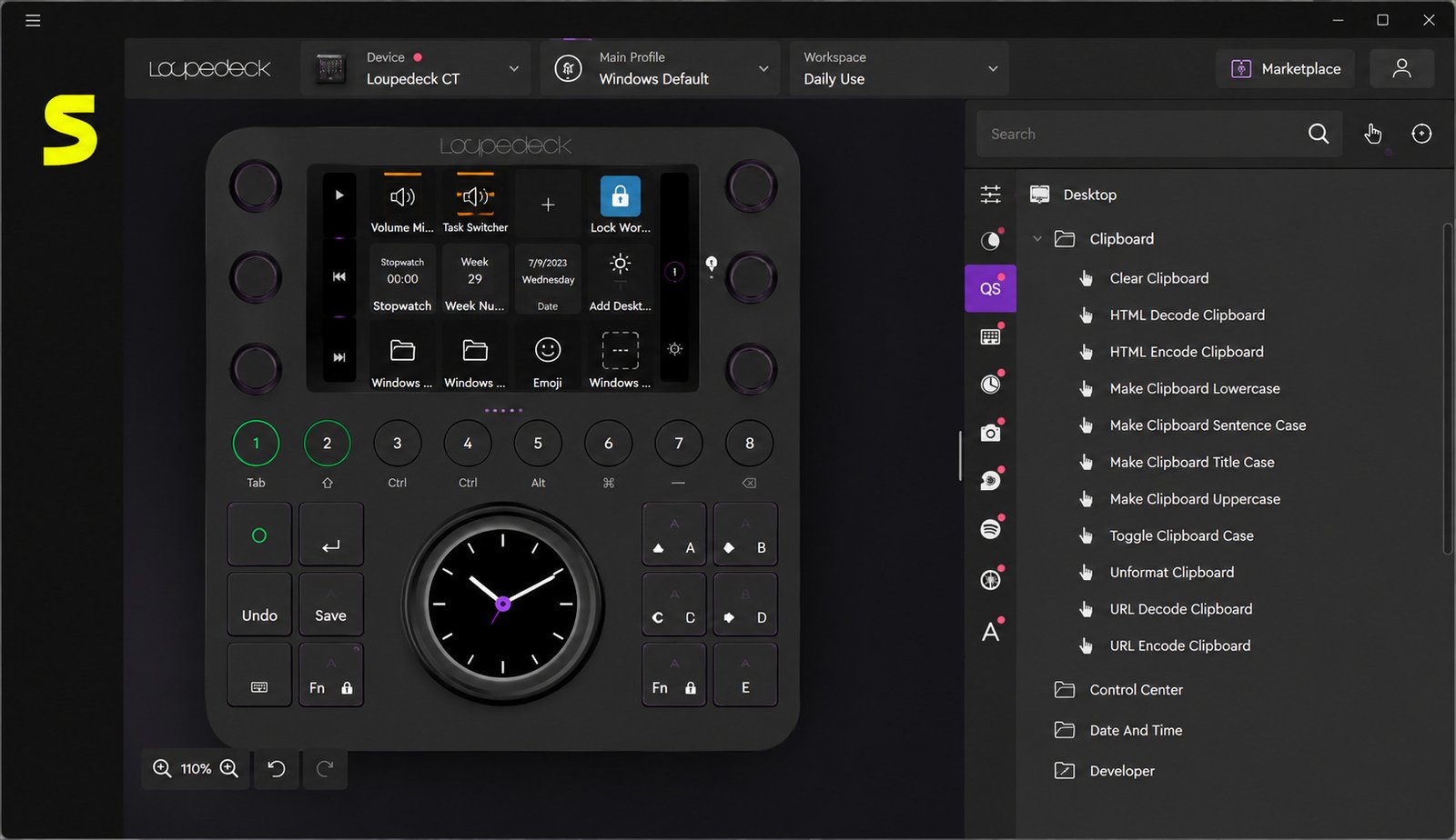 Loupedeck software download for Windows PC