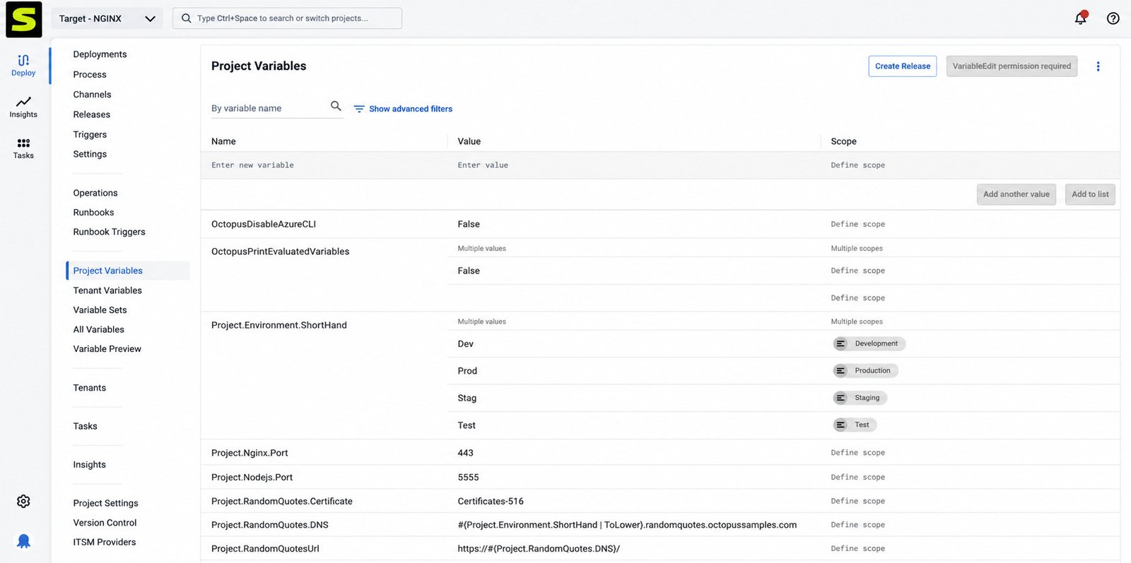 Octopus Deploy download page