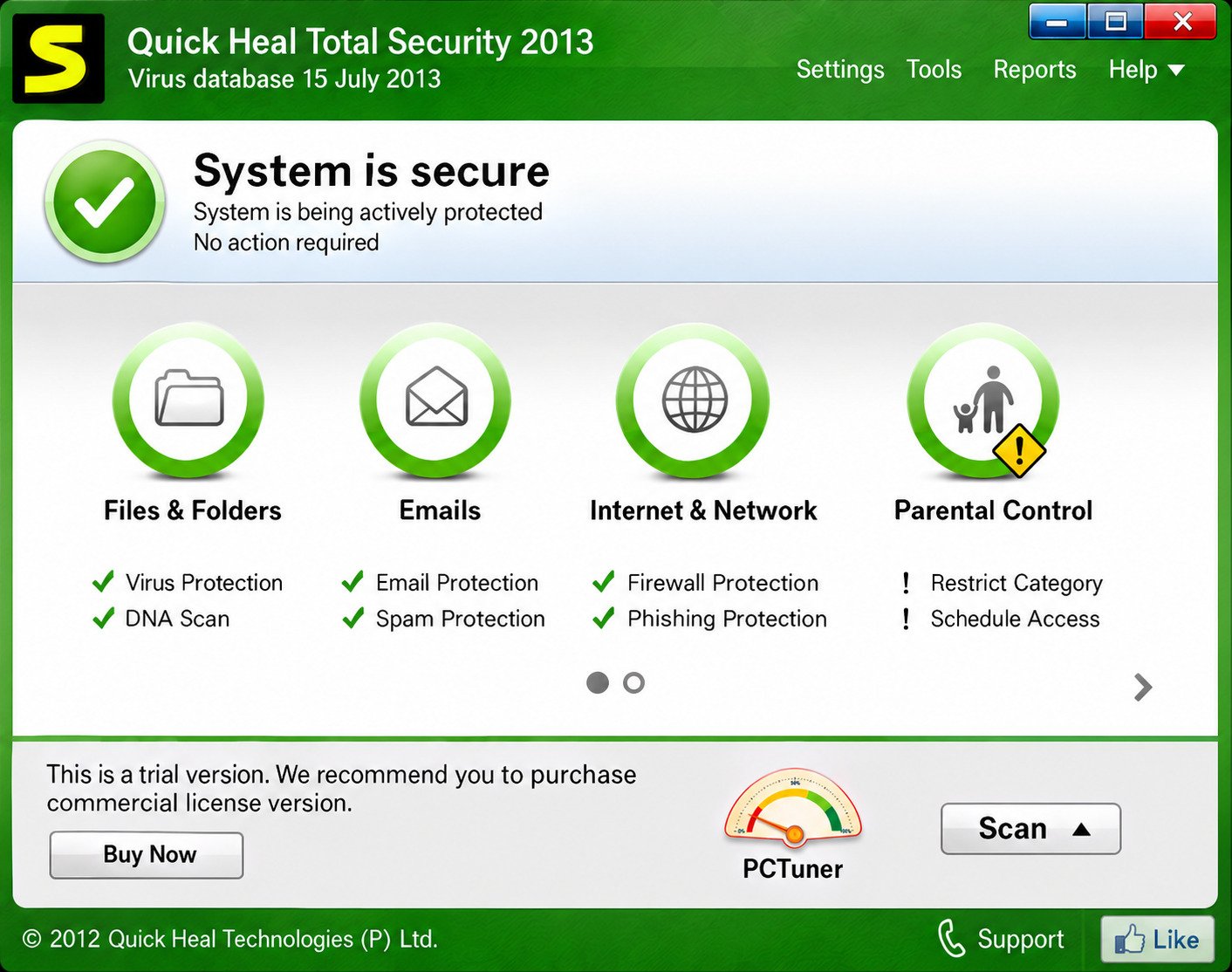 Quick Heal Total Security free download overview