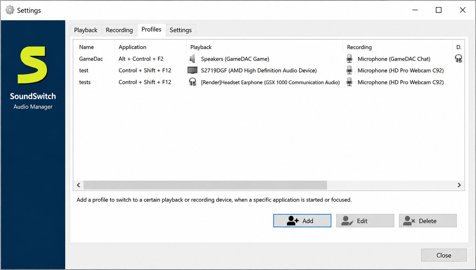 SoundSwitch free download page