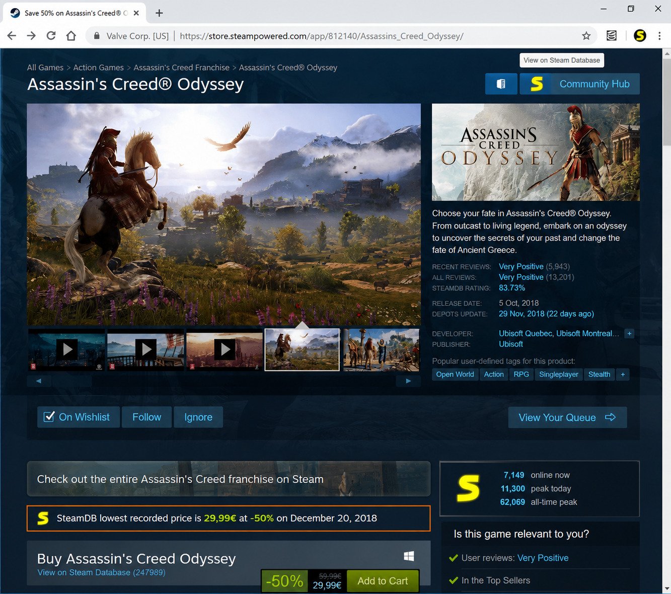 SteamDB free download overview screenshot