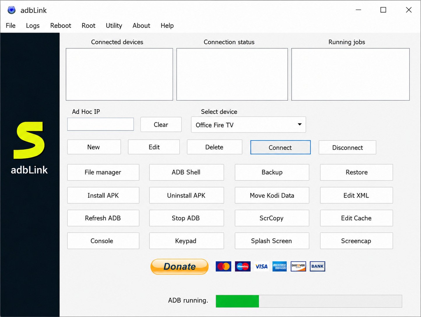 adbLink free download screen