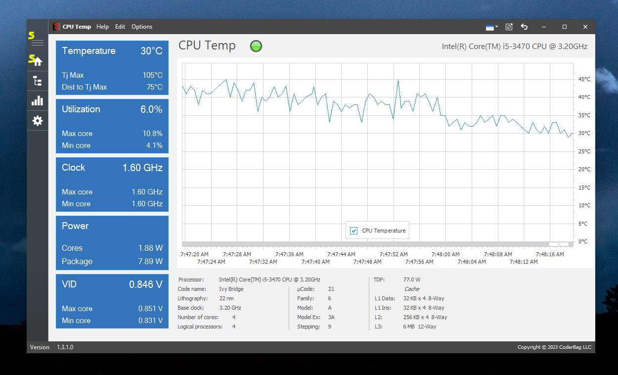 CPU Temp download page