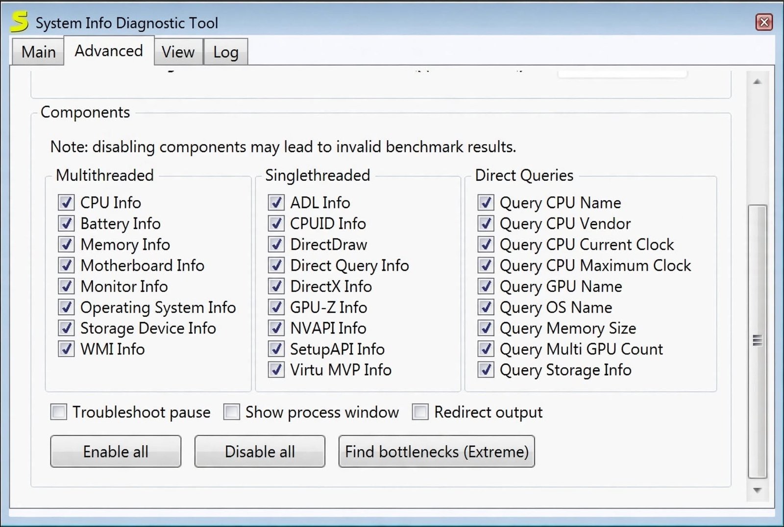 Futuremark SystemInfo download screen for PC