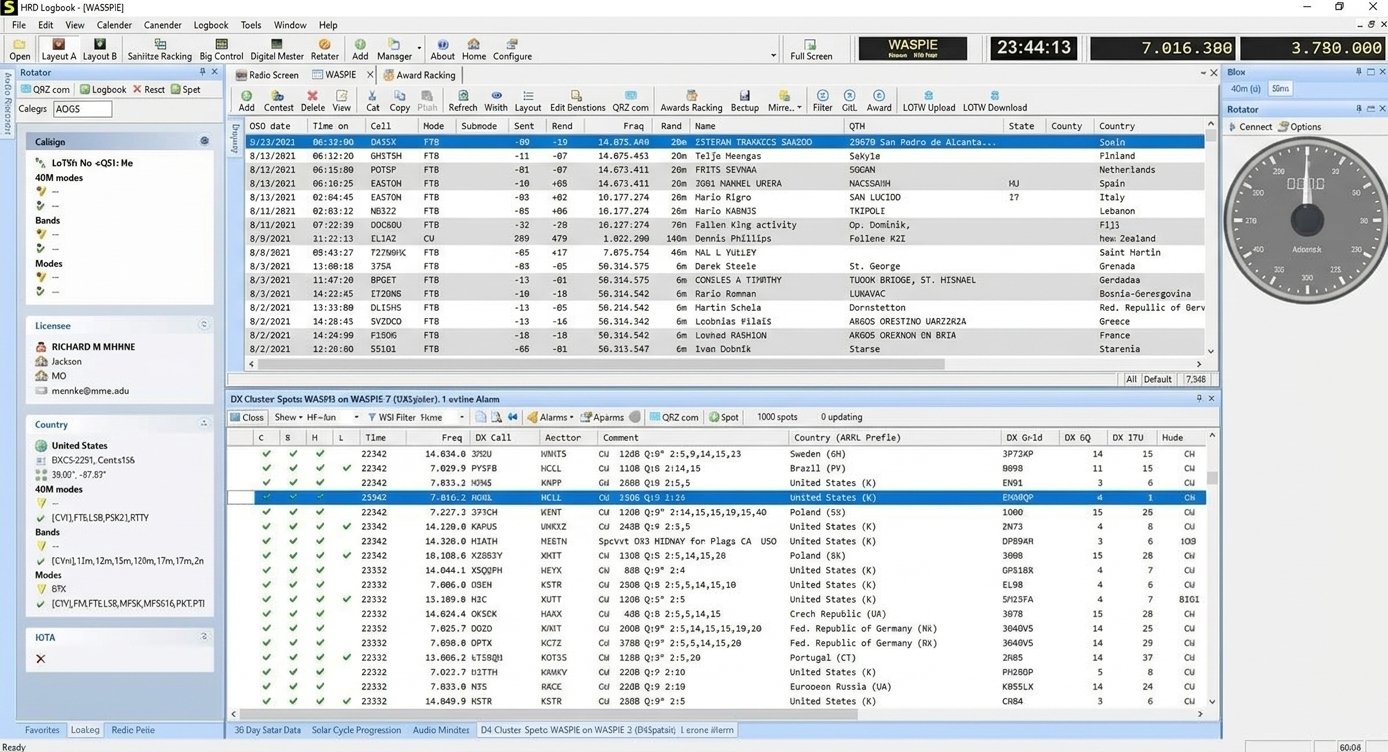 Ham Radio Deluxe download and installer screen