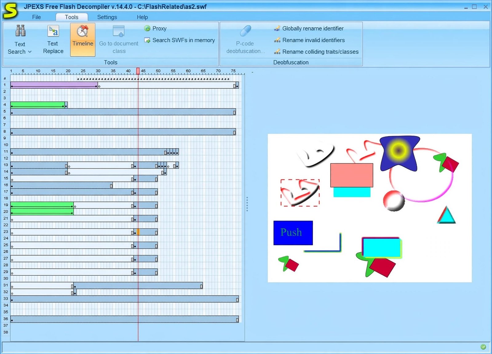 JPEXS Free Flash Decompiler download on PC