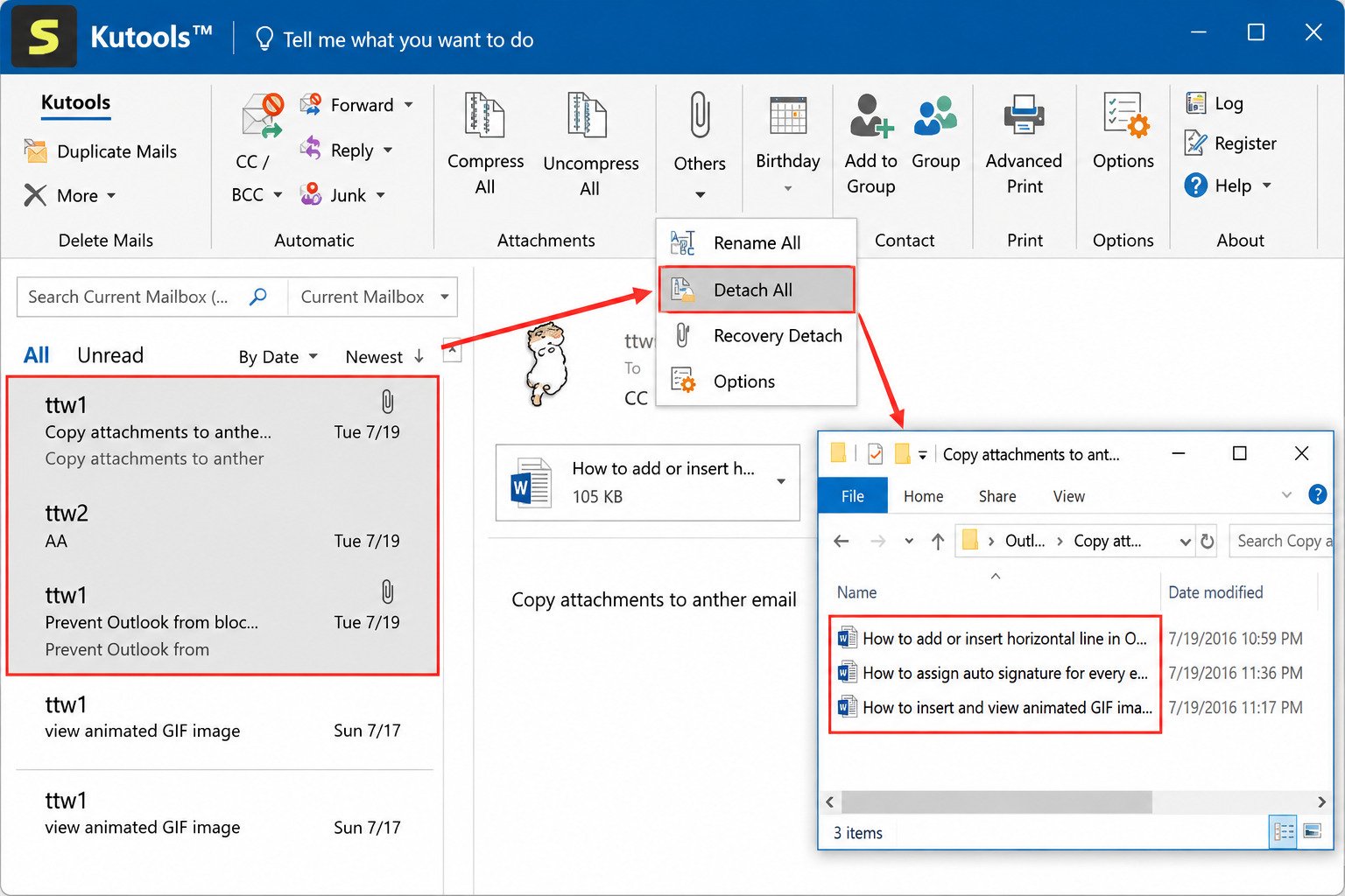 Kutools for Outlook download for PC