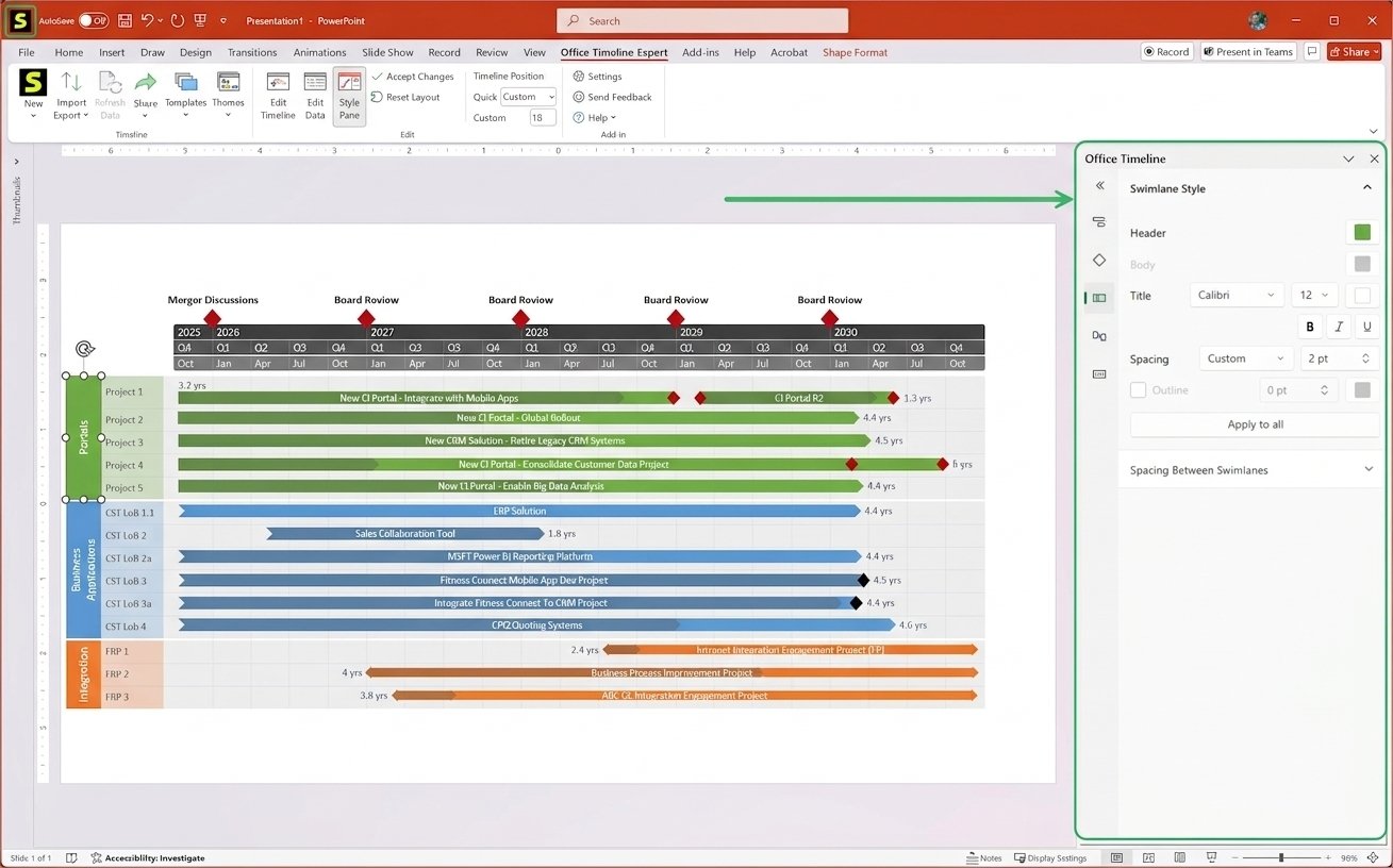 Office Timeline download for PC