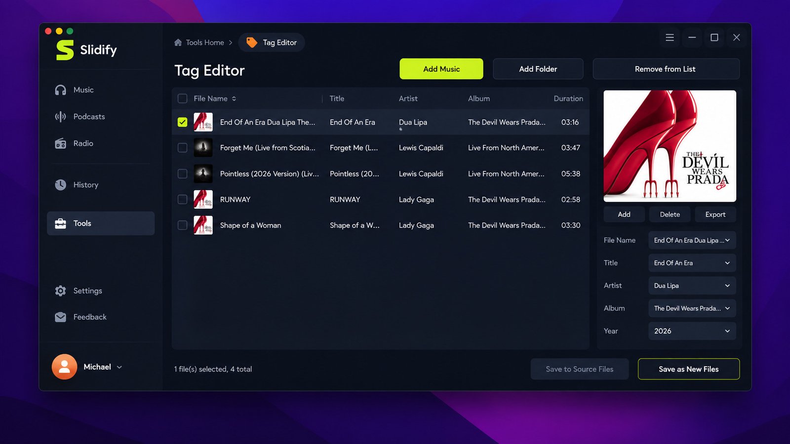 Sidify All-In-One free download interface