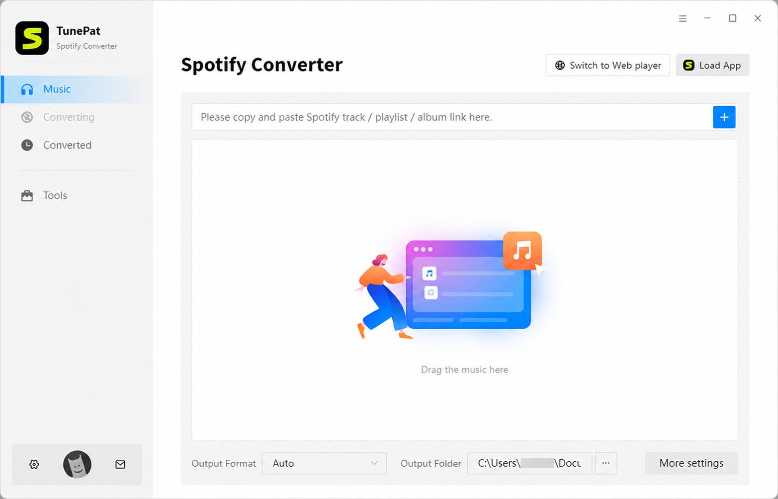 TunePat download button on official website